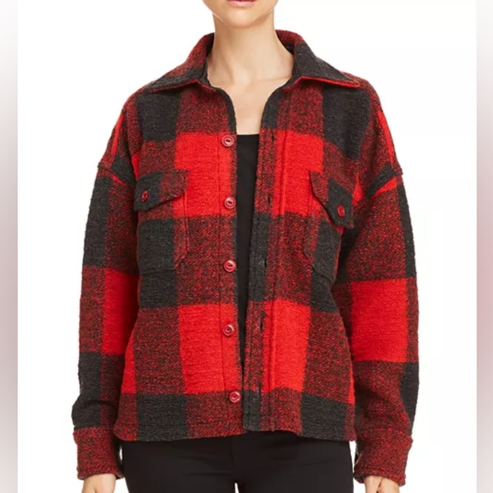 Anine Bing Bobbi Flannel Jacket